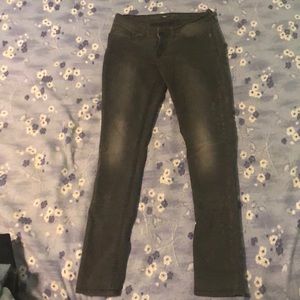 Levi super low rise jeans